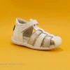 excellents soldes Bon marché 🧨 Bébé Kickers BIGFLO Blanc Argent 351376 – 🩴 Sandale Fille 🤩 14