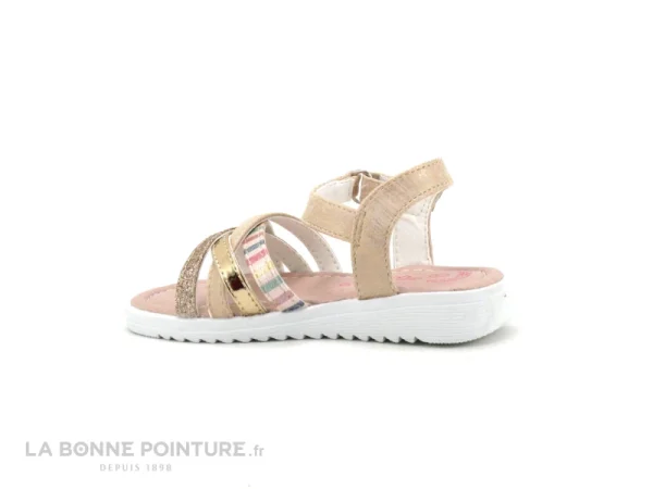 Le moins cher 🔔 Bébé Wipop YOLE Rose – 🩴 Sandale Fille Avec Bride Velcro 😉 prix de gros 3