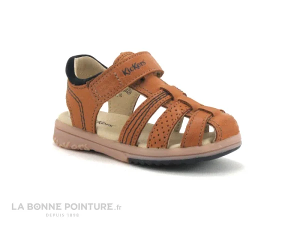 Prix très abordable Grosses soldes 🔔 Bébé Kickers PLATINIUM Camel 349508 – 🩴 Sandale GARCON 🤩 1