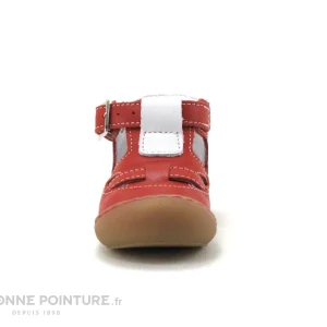 Meilleure vente 🤩 Bébé Bellamy STAN Rouge – 040003 – 🩴 Sandale Montante BEBE ⌛ vente luxe pas cher 11