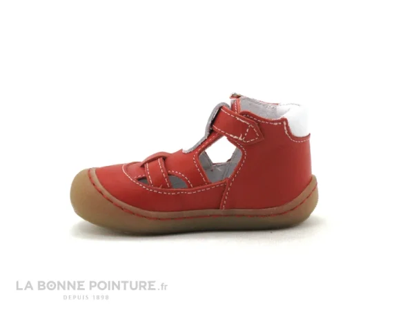 Meilleure vente 🤩 Bébé Bellamy STAN Rouge – 040003 – 🩴 Sandale Montante BEBE ⌛ vente luxe pas cher 4