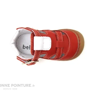 Meilleure vente 🤩 Bébé Bellamy STAN Rouge – 040003 – 🩴 Sandale Montante BEBE ⌛ vente luxe pas cher 19