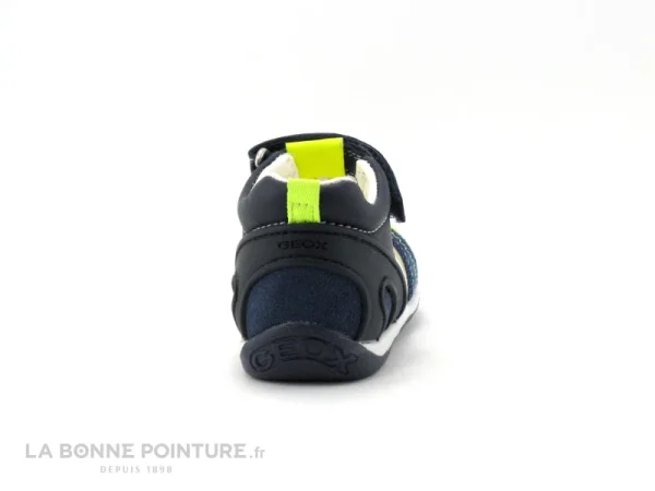 Budget 🎉 Bébé Geox EACH B150BB Navy Fluo Yellow – 🩴 Sandale BEBE 👍 magasin pas cher 5