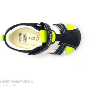 Budget 🎉 Bébé Geox EACH B150BB Navy Fluo Yellow – 🩴 Sandale BEBE 👍 magasin pas cher 19