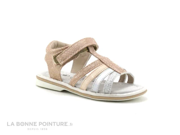 Meilleure affaire 👍 Bébé Chipie VENTRIPO Rose – Argent – 🩴 Sandale Spartiate Bebe Fille ❤️ l'unique style 1