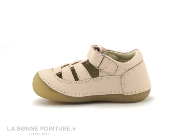 dernière tendance Le moins cher 💯 Bébé Kickers SUSHY Rose Clair 895233-10 – 🩴 Sandale BEBE Fille 😍 4