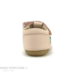 dernière tendance Le moins cher 💯 Bébé Kickers SUSHY Rose Clair 895233-10 – 🩴 Sandale BEBE Fille 😍 15