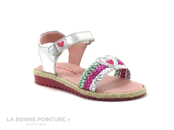 magasin Vente flash ❤️ Bébé Agatha Ruiz De La Prada 172929 Plata Space Lame 🩴 Sandale ❤️ 1