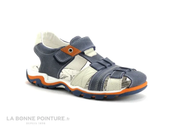 De gros 🔔 Enfant Bopy EPAUL Bleu Marine – Orange – Nu-pieds GARCON ✨ magasin pour 1