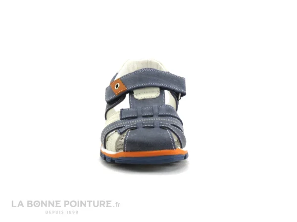 De gros 🔔 Enfant Bopy EPAUL Bleu Marine – Orange – Nu-pieds GARCON ✨ magasin pour 3