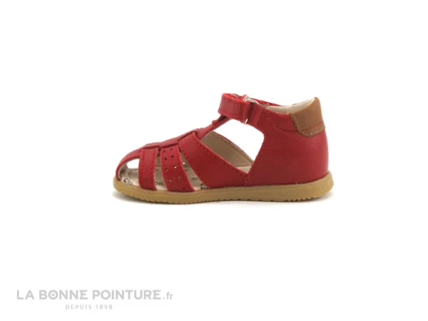 vente pas cher Meilleure vente 😍 Bébé Bopy RALPHIC Rouge – 🩴 Sandale Bout Ferme – BEBE 😍 4