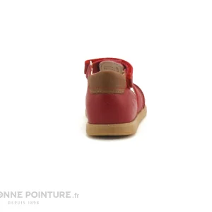 vente pas cher Meilleure vente 😍 Bébé Bopy RALPHIC Rouge – 🩴 Sandale Bout Ferme – BEBE 😍 15