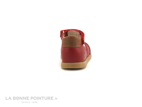 vente pas cher Meilleure vente 😍 Bébé Bopy RALPHIC Rouge – 🩴 Sandale Bout Ferme – BEBE 😍 5