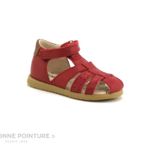 vente pas cher Meilleure vente 😍 Bébé Bopy RALPHIC Rouge – 🩴 Sandale Bout Ferme – BEBE 😍 17