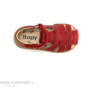 vente pas cher Meilleure vente 😍 Bébé Bopy RALPHIC Rouge – 🩴 Sandale Bout Ferme – BEBE 😍 19