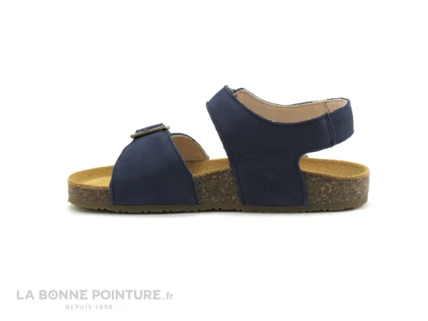 Promotio de vente Bon marché ✔️ Enfant Bopy EDOUARVEL Marine – 🩴 Sandale Reglable GARCON 🛒 4