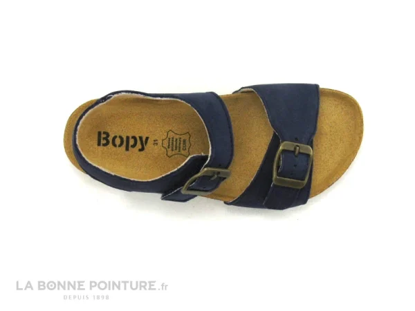 Promotio de vente Bon marché ✔️ Enfant Bopy EDOUARVEL Marine – 🩴 Sandale Reglable GARCON 🛒 7