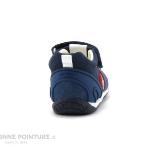 Vente flash 🎉 Bébé Geox EACH B50BB – Navy Red – 🩴 Sandale Montante BEBE ✔️ france en ligne 15