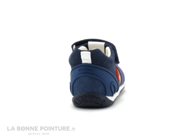 Vente flash 🎉 Bébé Geox EACH B50BB – Navy Red – 🩴 Sandale Montante BEBE ✔️ france en ligne 5