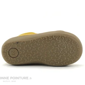 nouveau produit Vente flash ✨ Bébé Bellamy FLEXI BEL POPI Currry – Chaussure Montante BEBE 😀 21