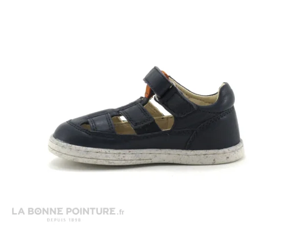 boutique en france Meilleur prix 🥰 Bébé Kickers TRACTUS Marine Orange – 🩴 Sandale GARCON Premiers Pas 🥰 4