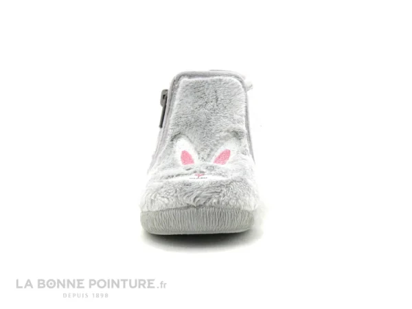 Nouvelle Collection Sortie 🎉 Bébé Bellamy VAGUI Lapin Gris – 727 001 – Chausson BEBE 😍 3