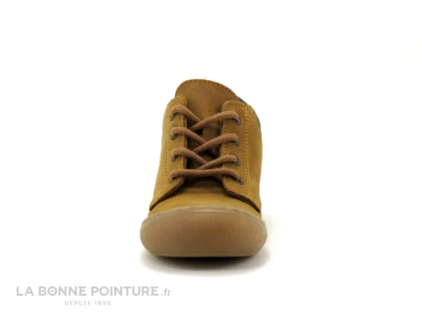 Meilleur prix 👍 Bébé Bellamy FLEXIBEL Didou Camel – Chaussure Montante Premiers Pas 👏 Boutique officielle 3