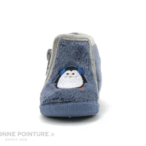 Le moins cher ✔️ Bébé Bellamy MANUEL Pingouin Bleu – Chausson Montant BEBE 👏 REMISE allant 11