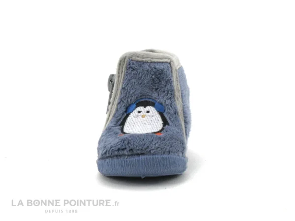 Le moins cher ✔️ Bébé Bellamy MANUEL Pingouin Bleu – Chausson Montant BEBE 👏 REMISE allant 3