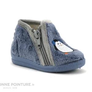 Le moins cher ✔️ Bébé Bellamy MANUEL Pingouin Bleu – Chausson Montant BEBE 👏 REMISE allant 17