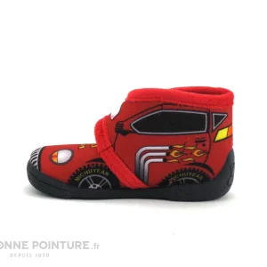 Top 10 🛒 Michu 👟 Shoes Bébé Michu 2601 Rouge – Pompiers – Chausson BEBE Avec Scratch 😉 boutique en france 7