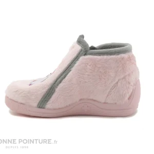 De gros ⌛ Bébé Bellamy MALOU Pingouin Rose – Pantoufle Fille Fermeture Eclair 🥰 vente luxe pas cher 13