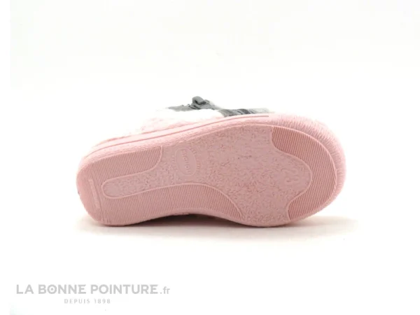 De gros ⌛ Bébé Bellamy MALOU Pingouin Rose – Pantoufle Fille Fermeture Eclair 🥰 vente luxe pas cher 8