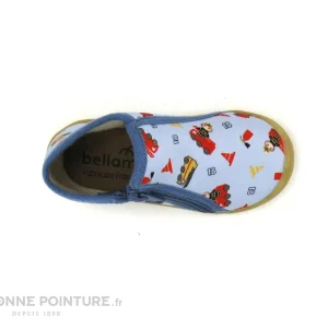 Remise 🛒 Bébé Bellamy NINO Pompier Ciel – Chausson Montant BEBE 🛒 soldes ligne 19