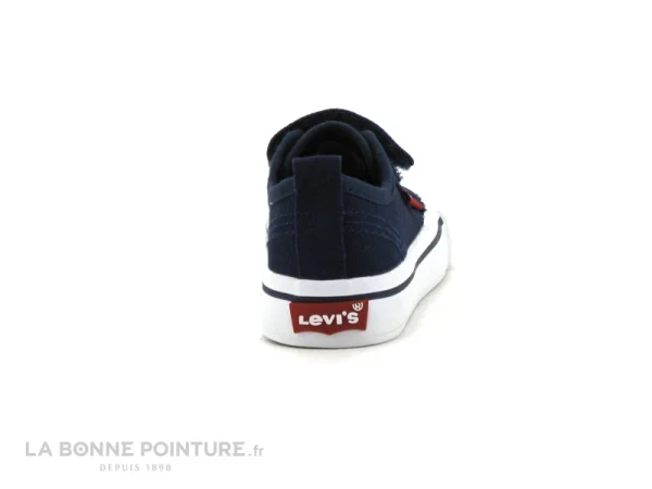 Grosses soldes 👏 Levi’s Bébé Levis MAUI MINI Navy – Basket Bebe Toile Bleu Marine 😉 à prix d'occasion 5