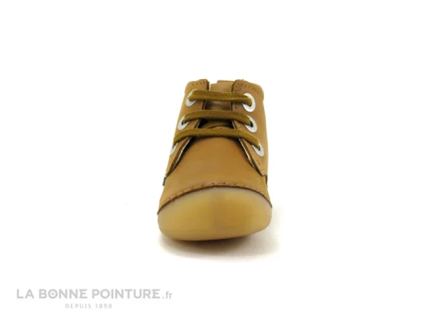 dernières Meilleure vente 🔔 Bébé Kickers SONIZA Camel Clair 829681 – 🥾 Boots BEBE 💯 3