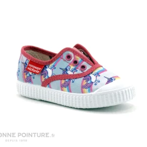 Grosses soldes 😀 Enfant Victoria 366916 Rose Multicolore – Licorne – Tennis Elastique 🌟 vente à bas prix 17