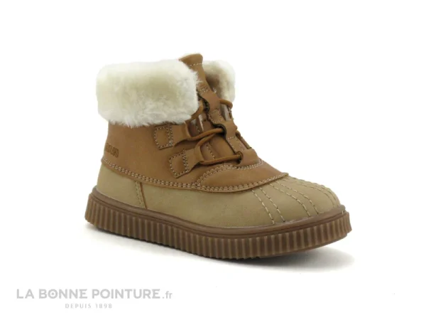 magasin Vente flash 😉 Bébé Kouki By Bopy TANCHELA Beige – Marron – Fourrure – 🥾 Boots Bebe ❤️ 1