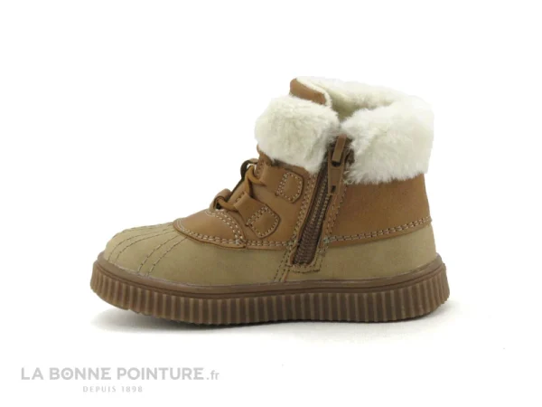 magasin Vente flash 😉 Bébé Kouki By Bopy TANCHELA Beige – Marron – Fourrure – 🥾 Boots Bebe ❤️ 3