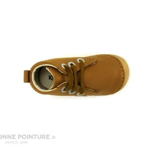 dernières Meilleure vente 🔔 Bébé Kickers SONIZA Camel Clair 829681 – 🥾 Boots BEBE 💯 19