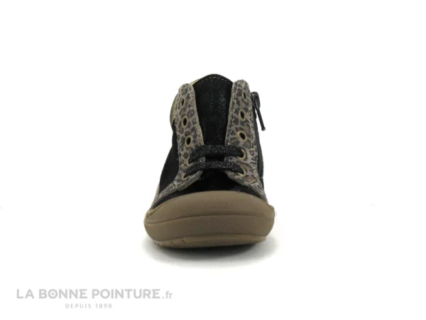 Nouveau 🌟 Bébé Bopy JEANETTE Noir – Chaussure Montante Premiers Pas Fille 😀 Neuve avec étiquette 3