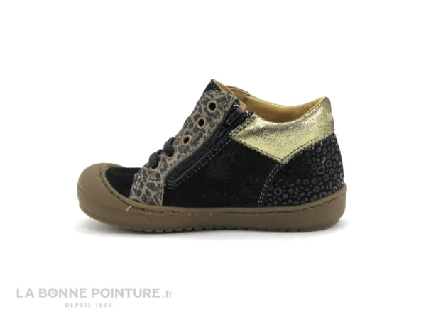 Nouveau 🌟 Bébé Bopy JEANETTE Noir – Chaussure Montante Premiers Pas Fille 😀 Neuve avec étiquette 4