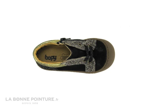 Nouveau 🌟 Bébé Bopy JEANETTE Noir – Chaussure Montante Premiers Pas Fille 😀 Neuve avec étiquette 7