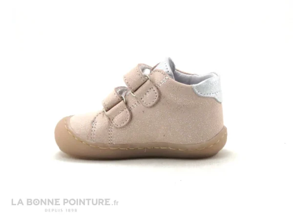 marque pas cher Tout neuf 🔔 Bébé Bellamy STELLA Rose 036001 – Chaussure Montante Fille – 2 Velcros ✨ 4