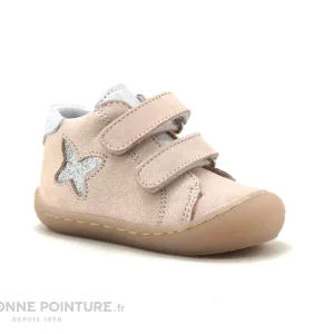 marque pas cher Tout neuf 🔔 Bébé Bellamy STELLA Rose 036001 – Chaussure Montante Fille – 2 Velcros ✨ 14