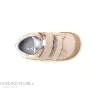 marque pas cher Tout neuf 🔔 Bébé Bellamy STELLA Rose 036001 – Chaussure Montante Fille – 2 Velcros ✨ 16