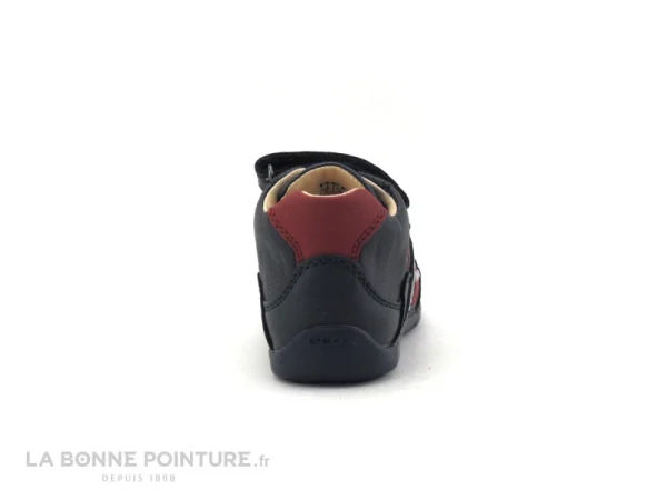 Remise ✨ Bébé Geox ELTHAN Navy Red B041PA – Chaussure GARCON 2 Velcros ⭐ solde en ligne 5