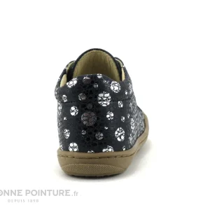 Promo 🥰 Bébé Bellamy FLEX BEL Popi – Marine Pois Argent – Chaussure Fille 😉 qualité d’originales 15