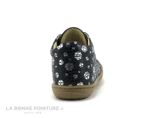 Promo 🥰 Bébé Bellamy FLEX BEL Popi – Marine Pois Argent – Chaussure Fille 😉 qualité d’originales 5