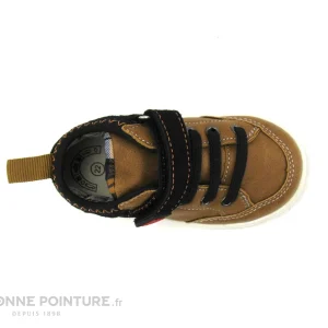 Promotio de vente Vente flash 🤩 Bébé Wipop MIBER Camel Noir – 🥾 Boots BEBE Avec Elastique Et Velcro 💯 13